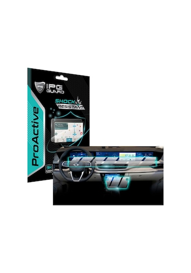 Togg T10x 12.3" Gösterge, 29" Bilgi Eğlence Tek + 8" Kumanda Ekranı Ipg Proactive Koruma