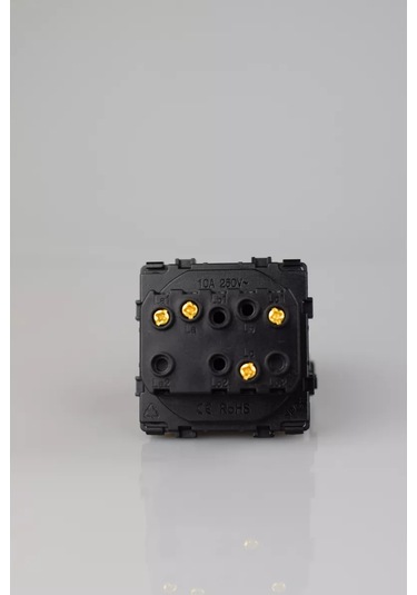 Vo'stabl Siyah Mekanizmalı Çiftli Anahtar 185693485