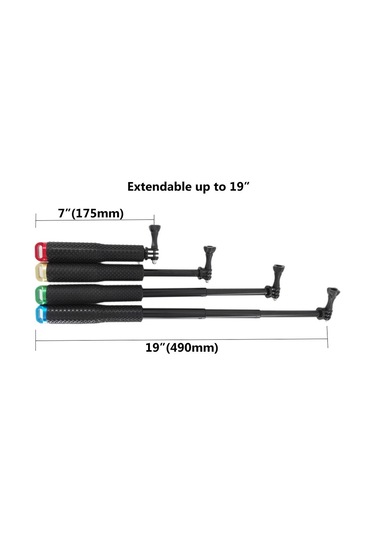 Eken H9r Suya Dayanıklı Teleskopik Kaliteli Monopod Selfi Çubuk