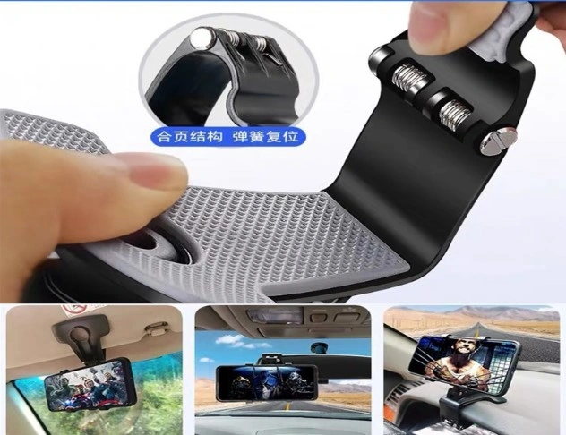 Araba Gösterge Üstüne Takılan 360 Oynar Başlıklı Telefon Tutucu Diğer