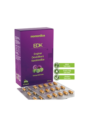 Edk Enginar-devedikeni-karahindiba Kapsül