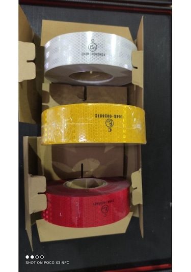 Tüv Onaylı Tır, Kamyon, Romörk Için 50 Mt. Şerit Reflektör