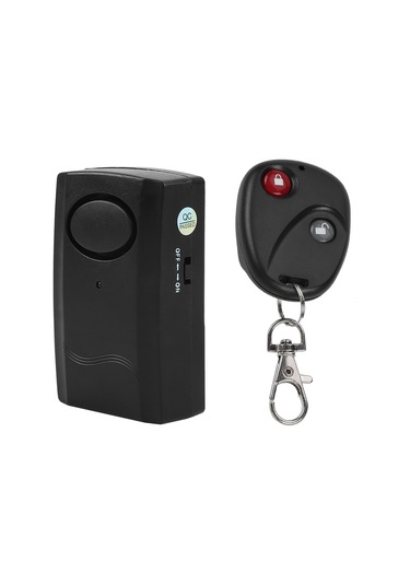 120db Güvenlik Uzaktan Kumandalı Kablosuz Titreşim Alarm Monitör Dedektörü