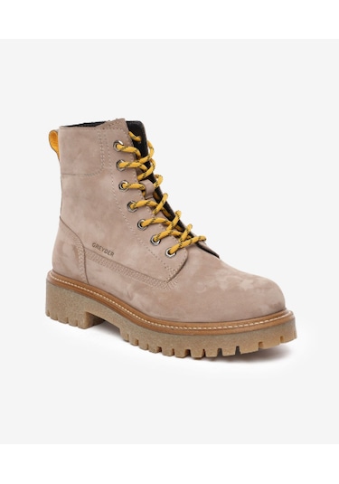 Greyder Erkek Vizon Hakiki Deri Military Bot 5k1ub18872 1214 Vızon