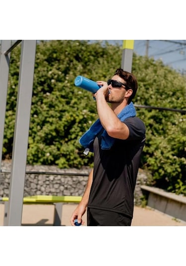 Stanley The Aerolight Iceflow Soğuk Su Termosu 0.6 LT Mavi