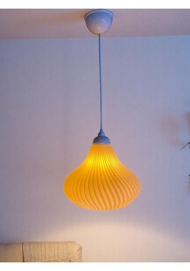 Noora Şık Ve Modern Sarkıt Avize Beyaz