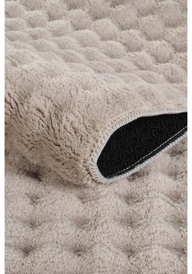 Bubble Puffy Post Peluş Halı Yolluk Kaymaz Taban Yıkanabilir Pofuduk Oturma Salon Çocuk Odası Kum Kum