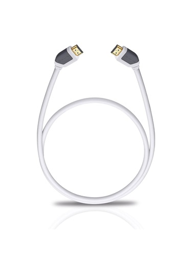 Oehlbach Shape Magic Hdmi Kablosu Beyaz 5.1 Metre