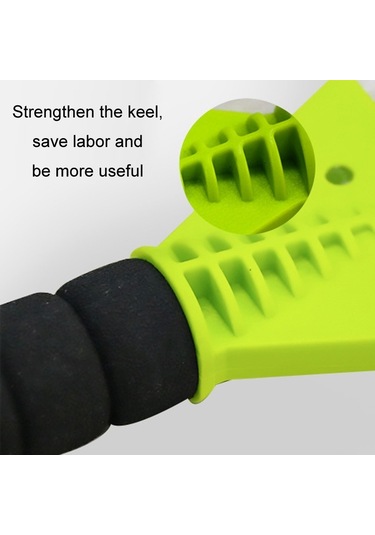 Sones Araç Buz Çözücü Süpürme Fırçalı Kürek Kırmızı