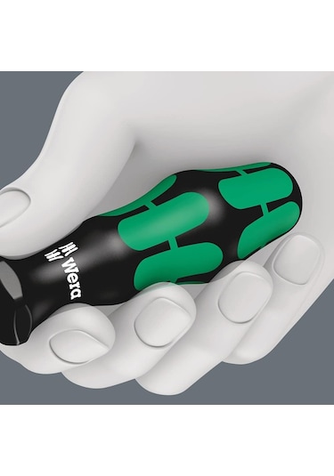 Wera 334/6 Raflı Tornavida Seti Kraftform, Plus Lazer Uç + Raf, 6