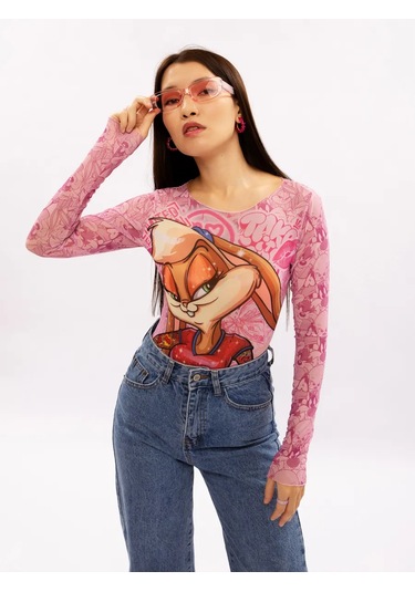 Kyky Wear Bunny Fileli Body 327198647 Pembe