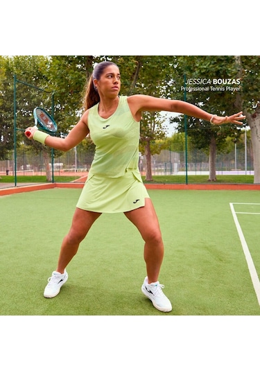 Joma 902073.486 Torneo Kadın Lime Tenis Etek Lime