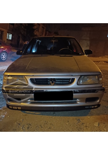 Renault 9-11 Broadway Fairway Uyumlu Üniversal Laguna Lip Esnek Ön Lip 2 Parça Tampon Altı Dil Karlık Ön Ek 00 Şüscaroto Aksesuar