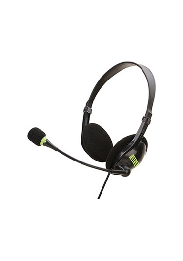 Ximistore9 Usb Kulaklık Mikrofonlu Sy440mv, Pc Ve Laptop İçin Stereo Oyun Kulaklığı, Yeşil Siyah