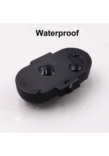 Evrensel Led Uyarı Işığı Çok Renkli Strobe Işığı Motosiklet Güvenlik Işığı Bisiklet Yanıp Sönen Işıklar Ip65 Su Geçirmez Uzaktan Kumandalı Siyah