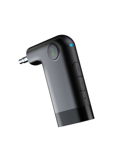 S-18 Araba Mini Aux Ses Adaptörü Kablosuz Bluetooth 5.0 Alıcı