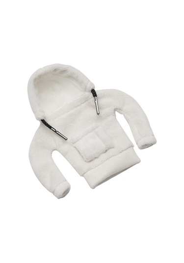 Suntek Kapşonlu Kapak Otomatik Vites Kolu Topuzu Kapağı Beyaz