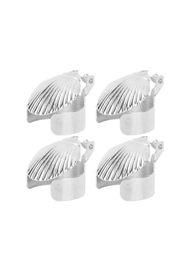 Yaozixa Demir Konulmuş Otomatik Mum Söndürücü, 4 Adet Sakal Desenli, 0.7-1 İnç Çaplı Mumlar İçin Güvenli Ve Dayanıklı