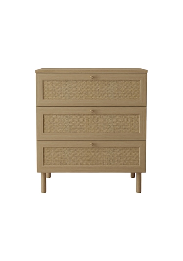 Baru 3 Çekmeceli Şifonyer Kahverengi