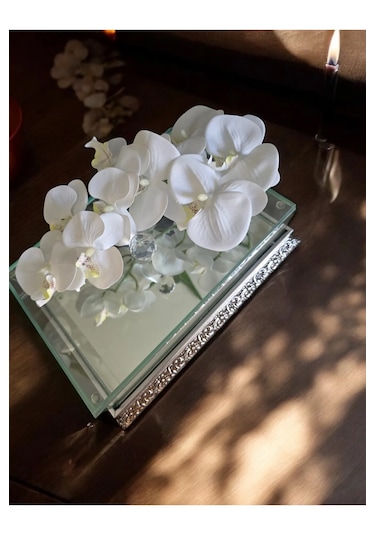 İsteme Söz Nişan Çikolata Çeyiz Kutusu 20 30 Ahşap Kenar Aynalı T