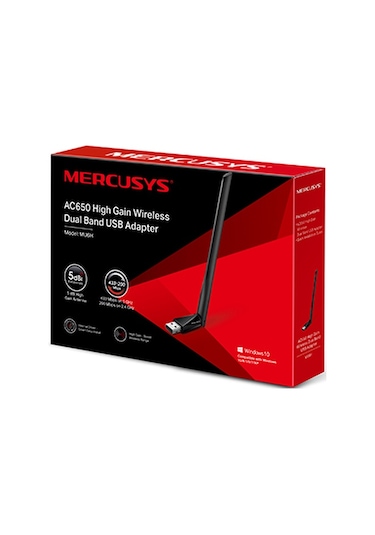 Mercusys MU6H 650 Mbps Kablosuz Dual Band USB Adaptör