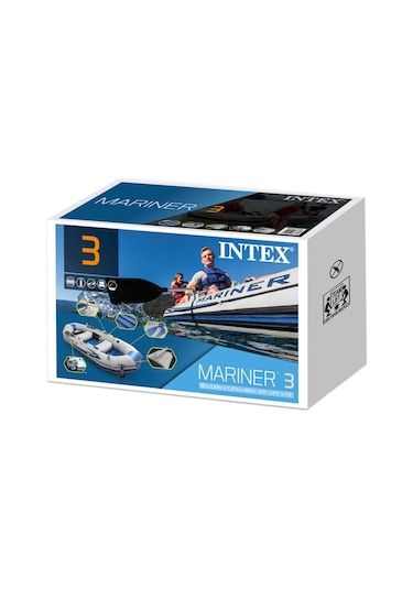 İntex Mariner 3 Şişme Bot Set 297 127 46CM