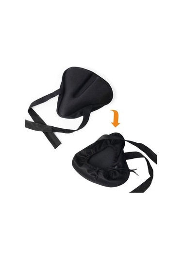 Moveevo Bisiklet Yumuşak Jöle Yastığı - Silikon Ve Yoğun Sponge Materyal, 27x24cm Boyut 1, Spor Kullanıma Uygun Çok Renkli