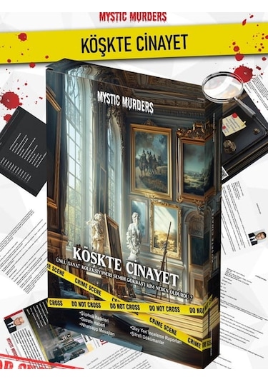 Dedektiflik Cinayet Çözme Oyunu - Köşkte Cinayet