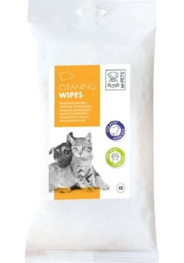 M-Pets Kedi Köpekler İçin Temizlik Mendili 40'lı