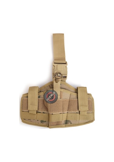 Jandama Kamuflaj Desen Silah Kılıfı Pöh Bacak Tabanca Kılıfı Çok Renkli