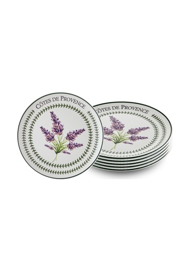 The Mia Provence 6 Kişilik Yemek Takımı 24 Parça Set 2 Renkli