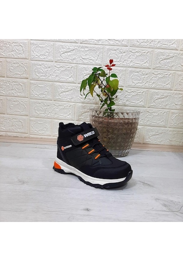 Wısco 056 Haki Renk Cırtlı Kürklü Erkek Çocuk Bot 001