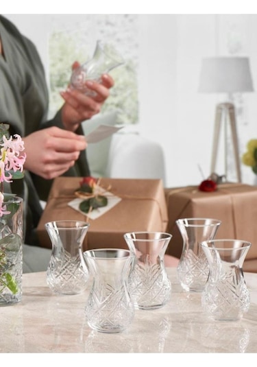 Paşabahçe Timeless Çay Bardağı 170cc 6 Lı - 42881 Şeffaf