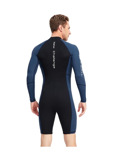 Suntek 1.5mm Neopren Erkekler Wetsuit Dalgıç Kıyafeti Sıcak M