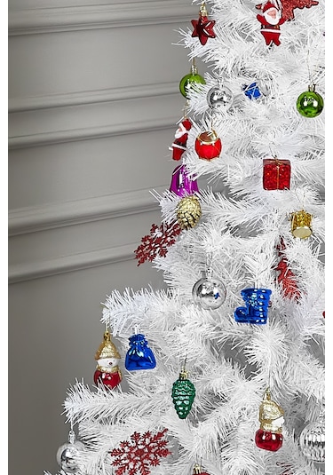 Waldern Luxury Series 180 cm Yılbaşı Çam Ağacı Beyaz