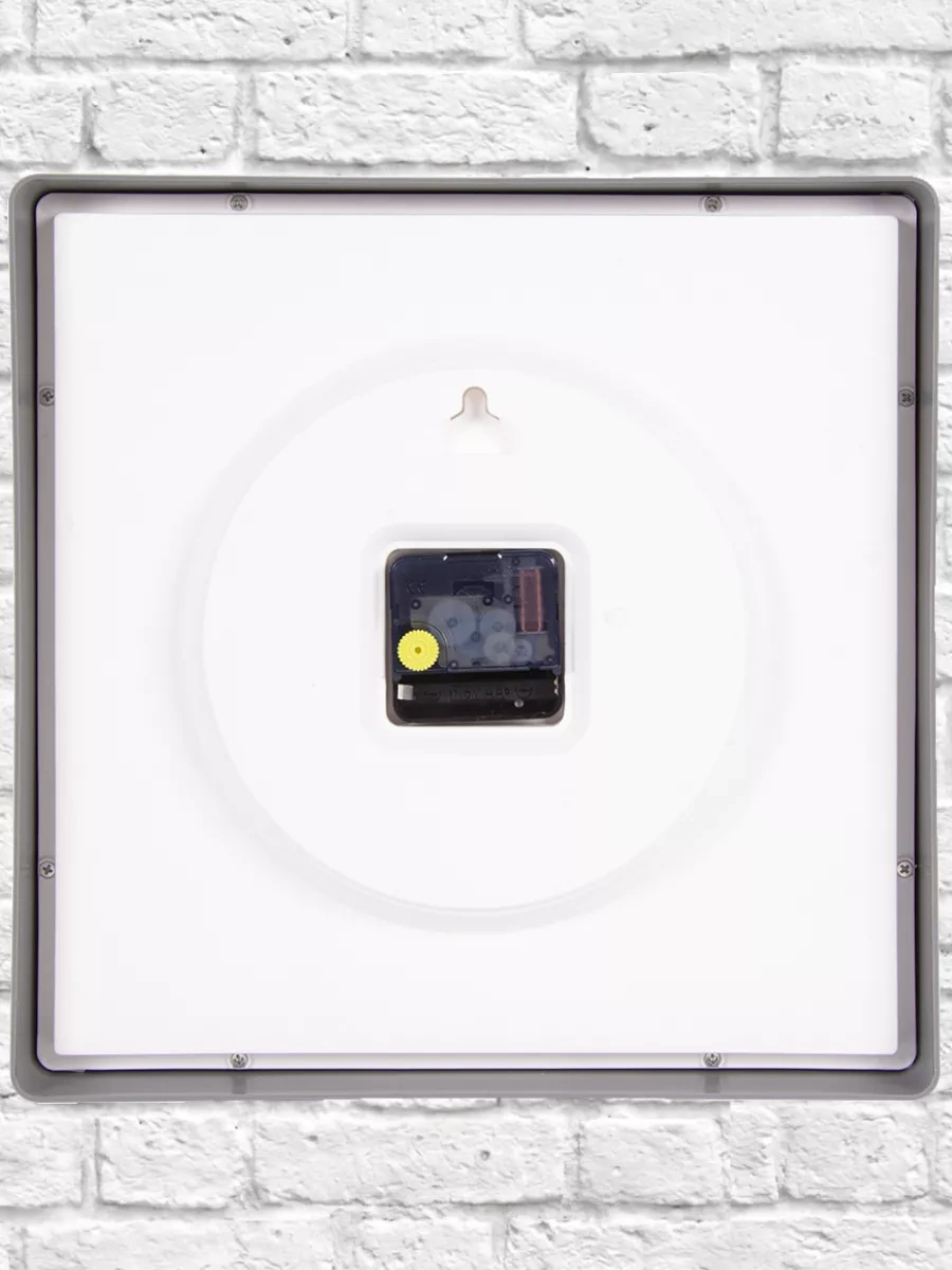 Rubın Kare Duvar Saati, 30 Cm 199749451 Gri