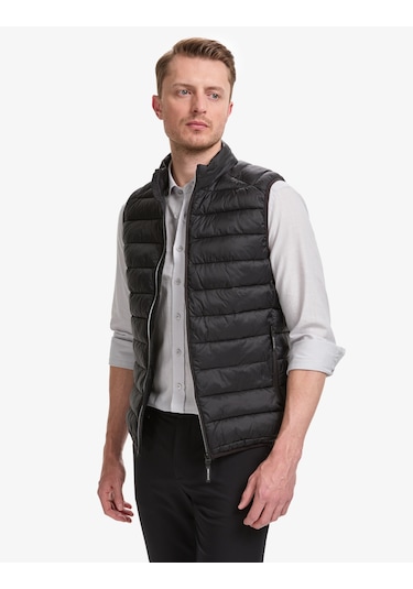 Pierre Cardin Erkek Siyah Mont Yelek 50321036-vr046