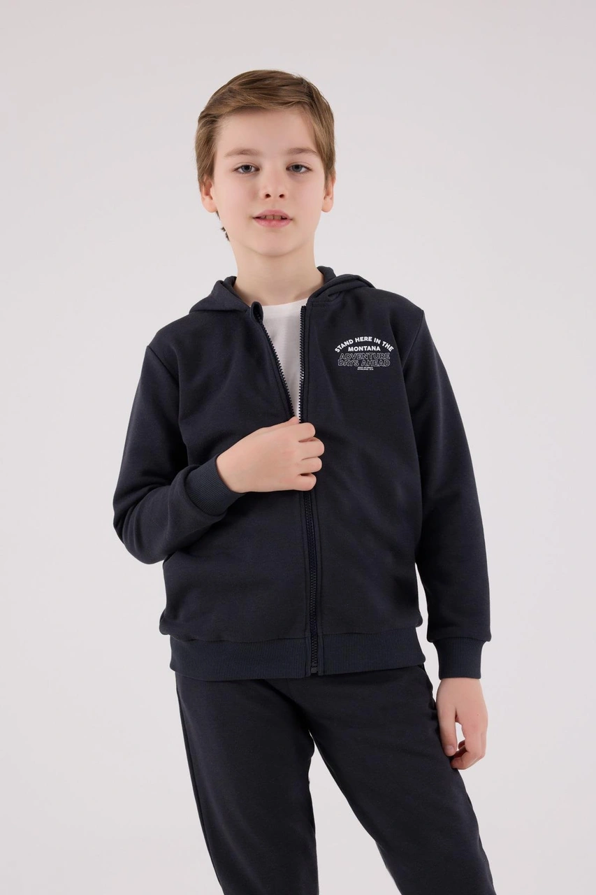 Rolypoly Erkek Çocuk Eşofman Takımı Antrasit-1750 Antrasit