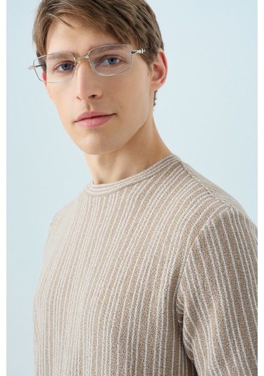 Loft Erkek Tişört Lf2038237 Bej