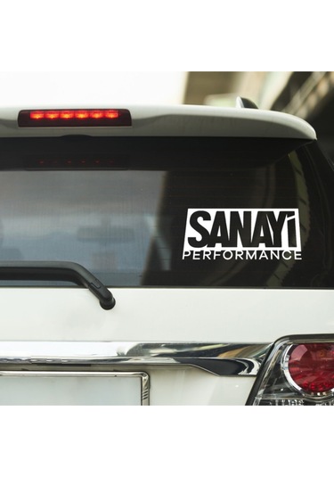 Sanayi Performance Tasarımlı Oto Stickeri3527