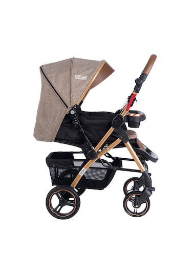 Tommybaby Tornado Plus Gold Alüminyum Lüx Çift Yönlü Bebek Arabası