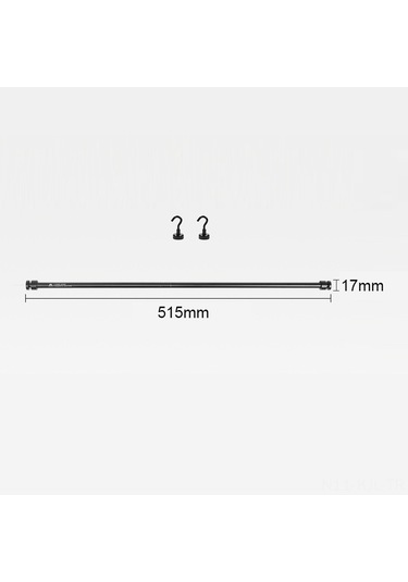 Gajeena Alüminyum Çelik Manyetik Çubuk, Çadır Masası Aksesuarı, Katlanabilir Taşınabilir, Bardak/ Kase Asma, Su Drenajı İçin Dış Mekan Kullanıma Uygun Siyah