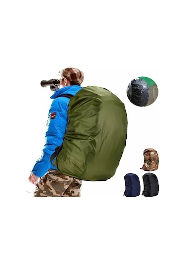 Dğ.-gümüş 15-65l Su Geçirmez Sırt Çantası Yağmur Kapağısırt Çantası İçin Toz Geçirmez K Geçirmez Kapak Açık Outdoor Çanta 46425895