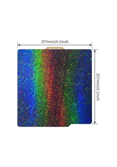 Pei+pey Yapı Plakası Sayfası 257x257mm Yaylı Çelik Çok Renkli