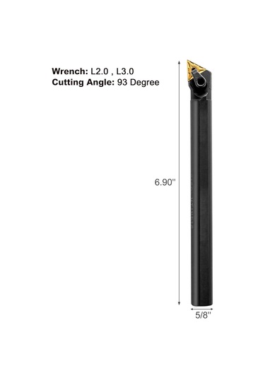 5/8 '' Shank Torna Sıkıcı Çubuklar Endekslenebilir Metal Kesme Dönüş Aracı Tutucu S16qmtjnr16 10 Pcs Tnmg160404 Dizinlenebilir Karbür Turn