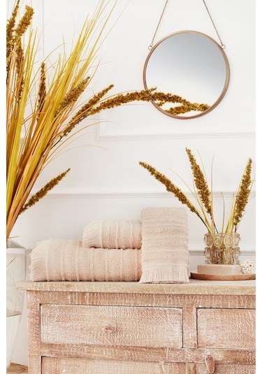 Sadem Organik Linden El Ve Yüz Havlusu 50x90 Cm Bej