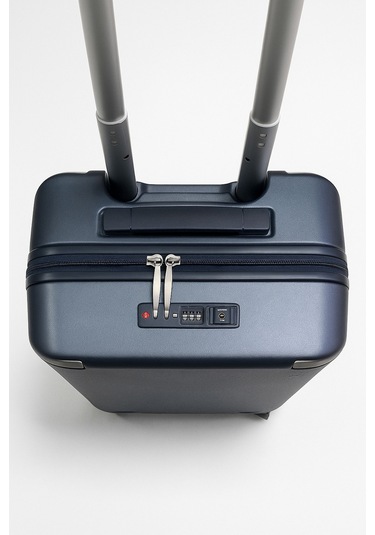 Pierre Cardin Büyük Ve Orta Boy 2'li Set %100 Polipropilen Valiz Lacivert 04pc7090 Lacivert