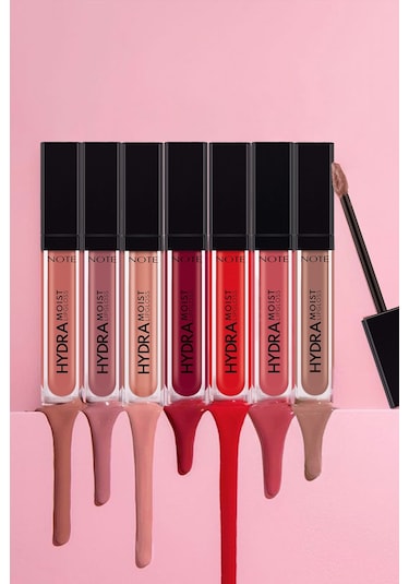 Note Cosmetique Hydramoist Lipgloss 08 Party Mood Nemlendirici Dudak Parlatıcıs - Kırmızı
