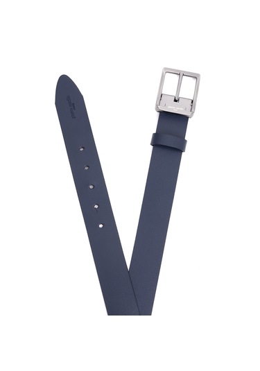 Pierre Cardin Deri Erkek Kemer En 4 Cm Pc-3100 Lacivert