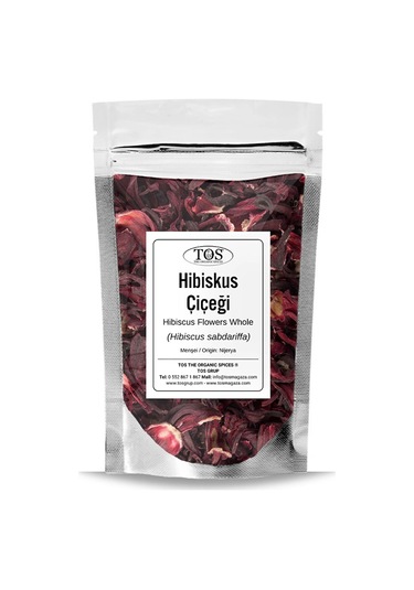 Tos The Organic Spices Hibiskus Çiçeği 100 G Hibiscus Sabdariffa